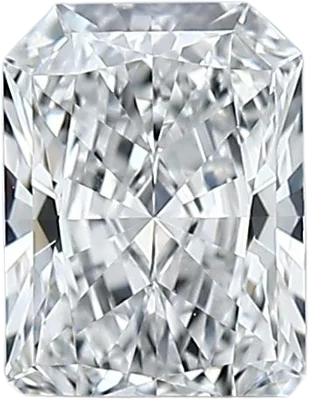 1.08 Carat D VVS1 Radiant Lab Diamond