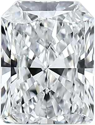 1.08 Carat D VVS1 Radiant Lab Diamond