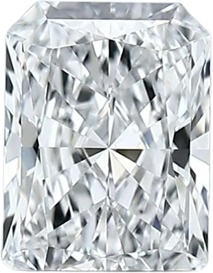 1.09 Carat D VVS2 Radiant Lab Diamond