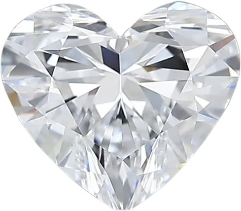 1.2 Carat D VVS1 Heart Lab Diamond