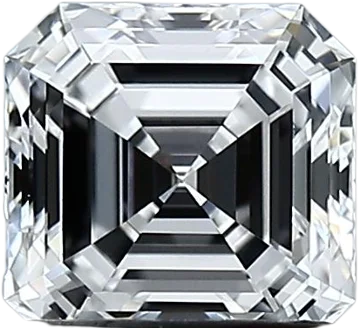 1.23 Carat D VVS2 Asscher Lab Diamond