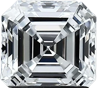 1.24 Carat D VVS2 Asscher Lab Diamond