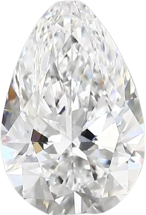 1.28 Carat D vvs2 Pear Lab Diamond