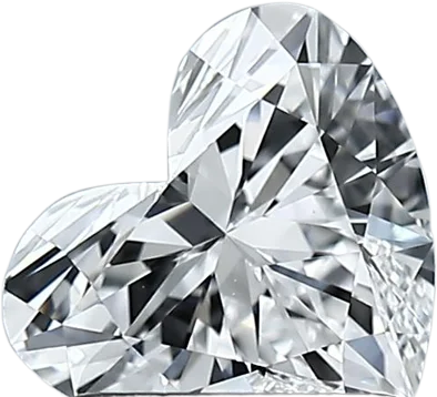 1.29 Carat D VVS2 Heart Lab Diamond