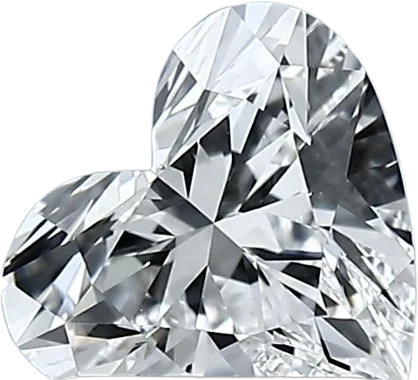 1.32 Carat D VVS1 Heart Lab Diamond