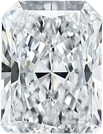 1.36 Carat D VVS2 Radiant Lab Diamond