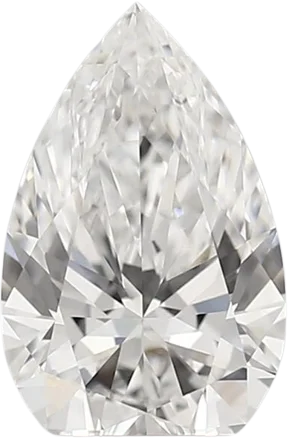 1.37 Carat D vvs2 Pear Lab Diamond