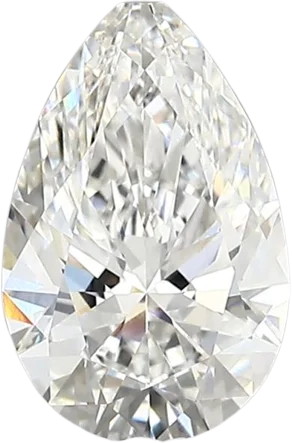 1.37 Carat E vvs2 Pear Lab Diamond