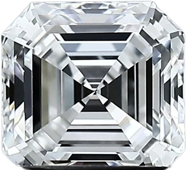 1.41 Carat D VVS2 Asscher Lab Diamond