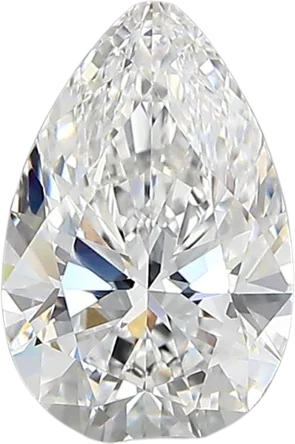 1.44 Carat E vvs2 Pear Lab Diamond