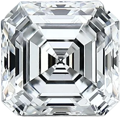 1.54 Carat F VS1 Asscher Lab Diamond