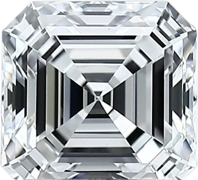 1.62 Carat D VVS1 Asscher Lab Diamond