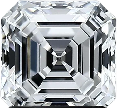 1.63 Carat D VVS2 Asscher Lab Diamond