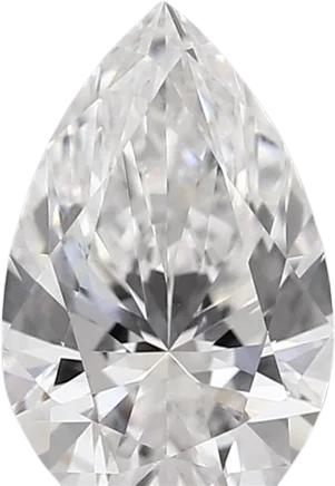 1.67 Carat E vvs2 Pear Lab Diamond