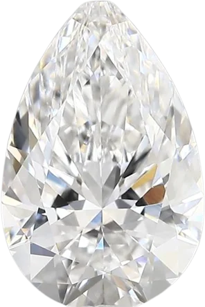 1.82 Carat E vvs2 Pear Lab Diamond