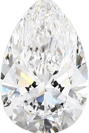 2 Carat D vs1 Pear Lab Diamond