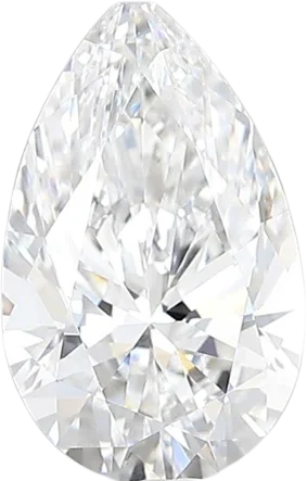 2.04 Carat E vvs2 Pear Lab Diamond