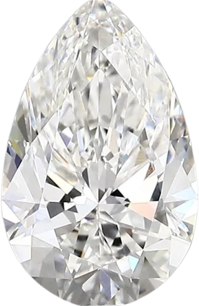 2.04 Carat F vvs1 Pear Lab Diamond