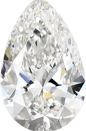 2.21 Carat F vvs2 Pear Lab Diamond