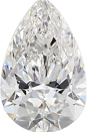 2.32 Carat D vvs2 Pear Lab Diamond