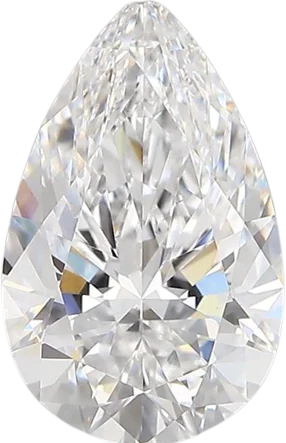 2.34 Carat D vvs2 Pear Lab Diamond