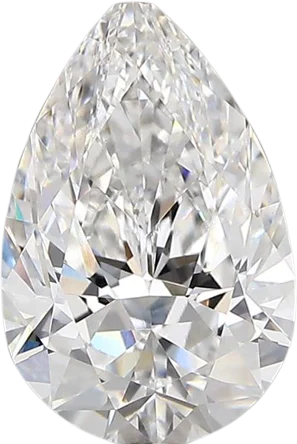 2.57 Carat E vvs2 Pear Lab Diamond