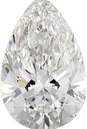 2.6 Carat E vvs2 Pear Lab Diamond