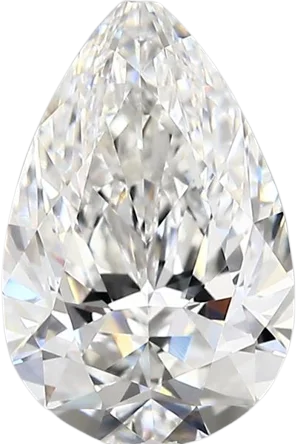 2.71 Carat E vvs2 Pear Lab Diamond