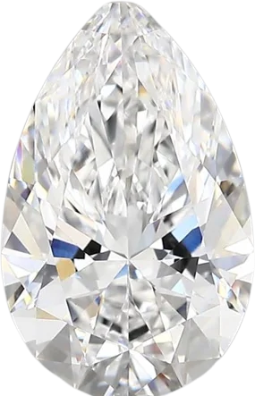 2.74 Carat E vs1 Pear Lab Diamond