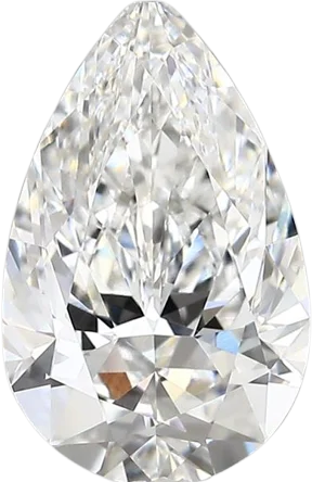 2.75 Carat E vvs2 Pear Lab Diamond