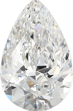 2.78 Carat D vvs2 Pear Lab Diamond