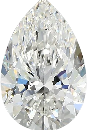 2.78 Carat F vvs1 Pear Lab Diamond