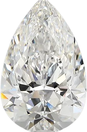 2.79 Carat E vvs2 Pear Lab Diamond