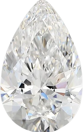 2.83 Carat D vvs2 Pear Lab Diamond