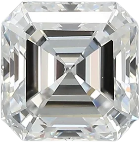 3 Carat E VS1 Asscher Lab Diamond