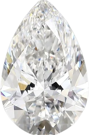 3 Carat D vvs2 Pear Lab Diamond