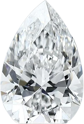 3 Carat E SI1 Pear Lab Diamond