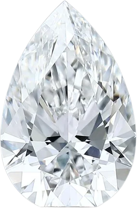 3.23 Carat E VVS2 Pear Lab Diamond