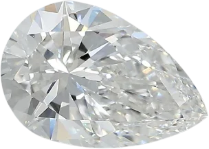 3.23 Carat E VVS2 Pear Lab Diamond