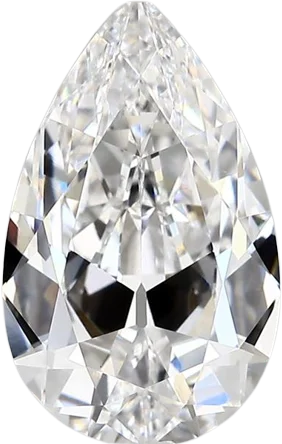 3.24 Carat E vvs2 Pear Lab Diamond