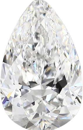 3.38 Carat D vvs2 Pear Lab Diamond