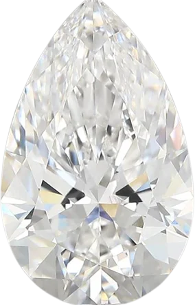 3.73 Carat E vvs2 Pear Lab Diamond