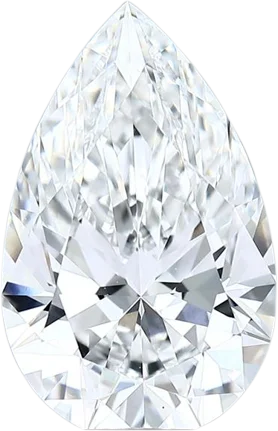 4.7 Carat E VS1 Pear Lab Diamond