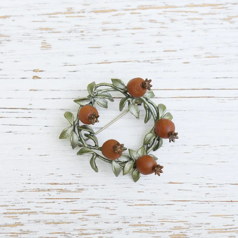 Pomegranate Brooch