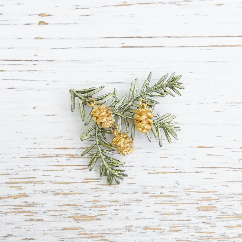 Pine Needle Brooch