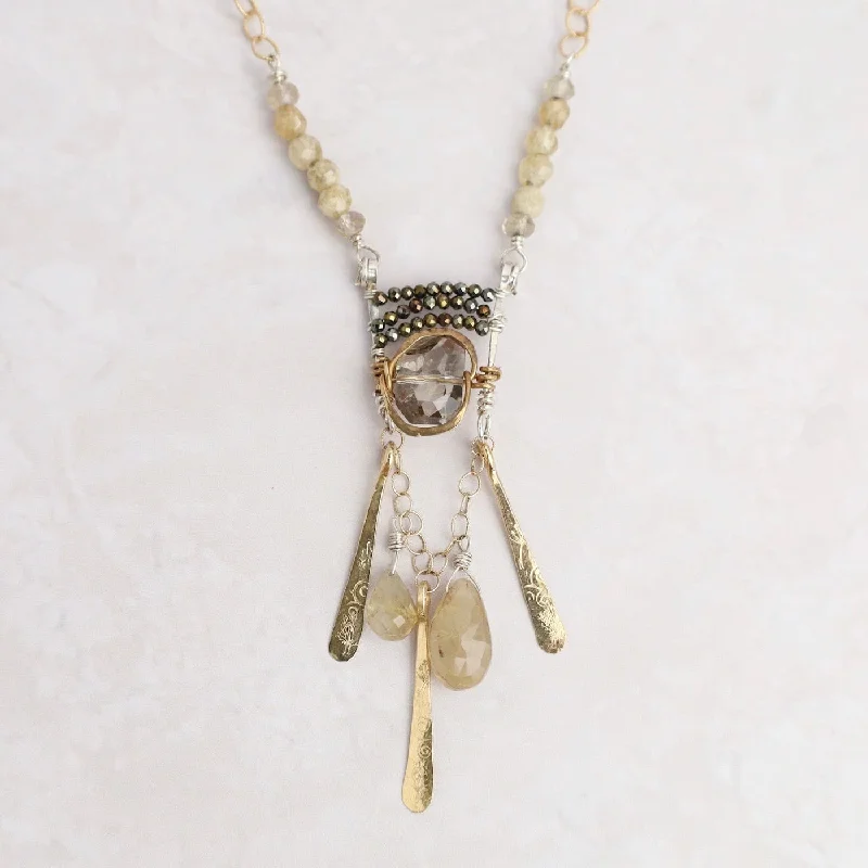 Rutilated Treasure Necklace