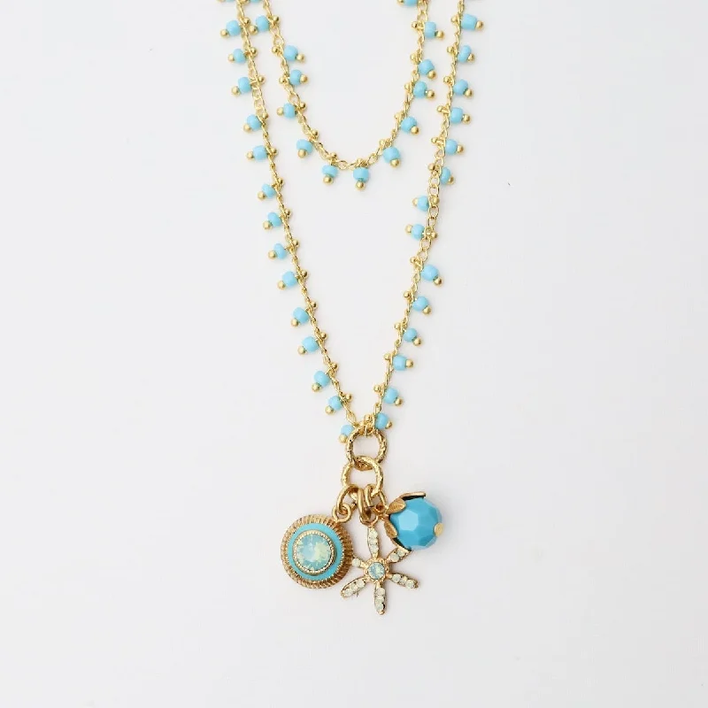 Leighton Necklace - Turquoise