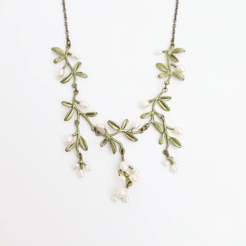 Garden Vine Statement Necklace