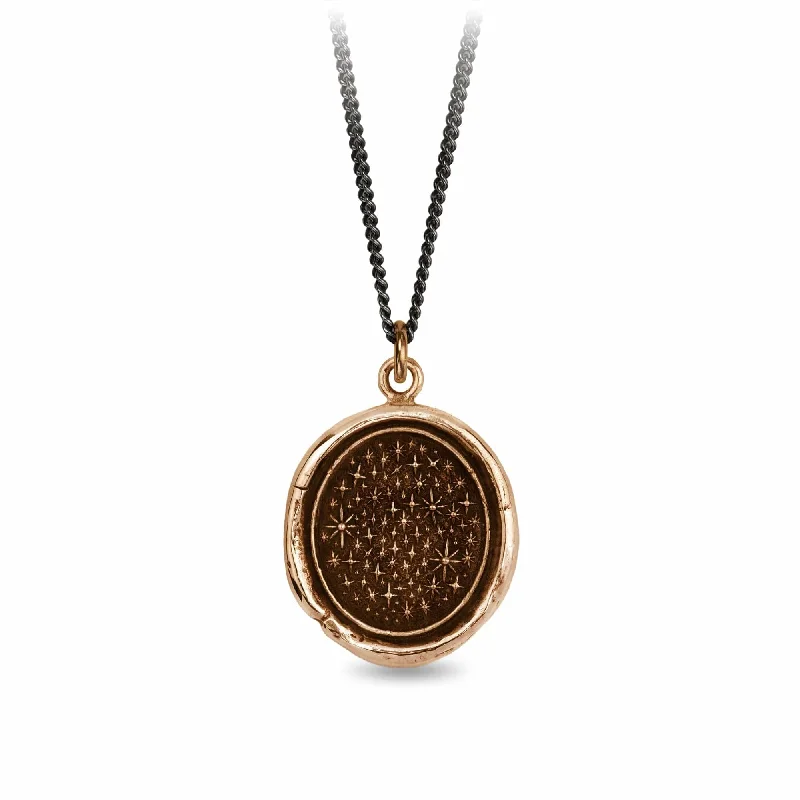 Bronze We Are Stardust Talisman Necklace