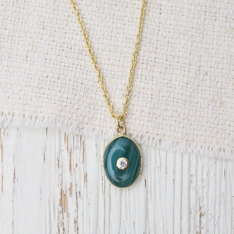 Green Malachite Necklace